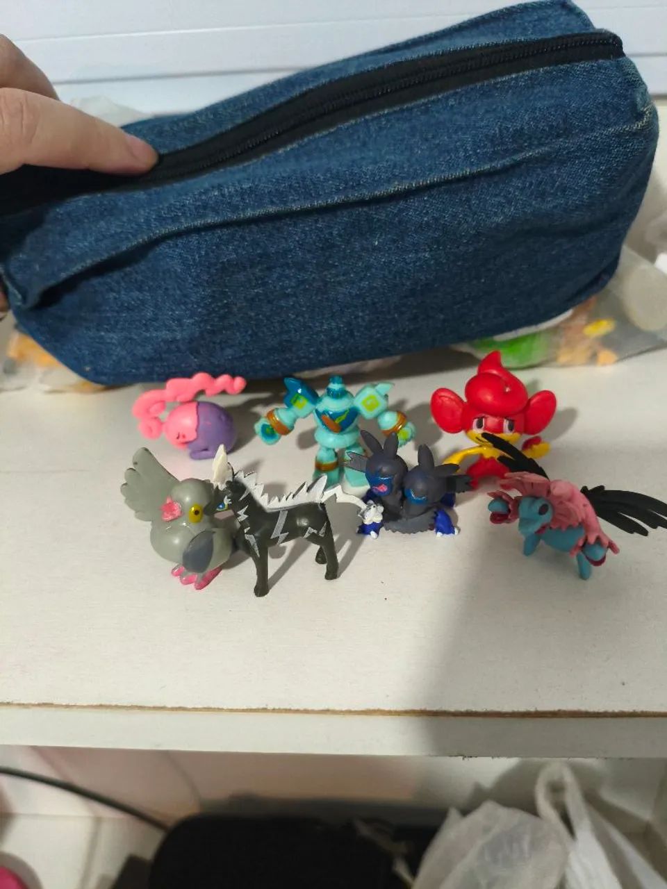 Lote 7 miniaturas Pokémon 5ª Geração (5B)