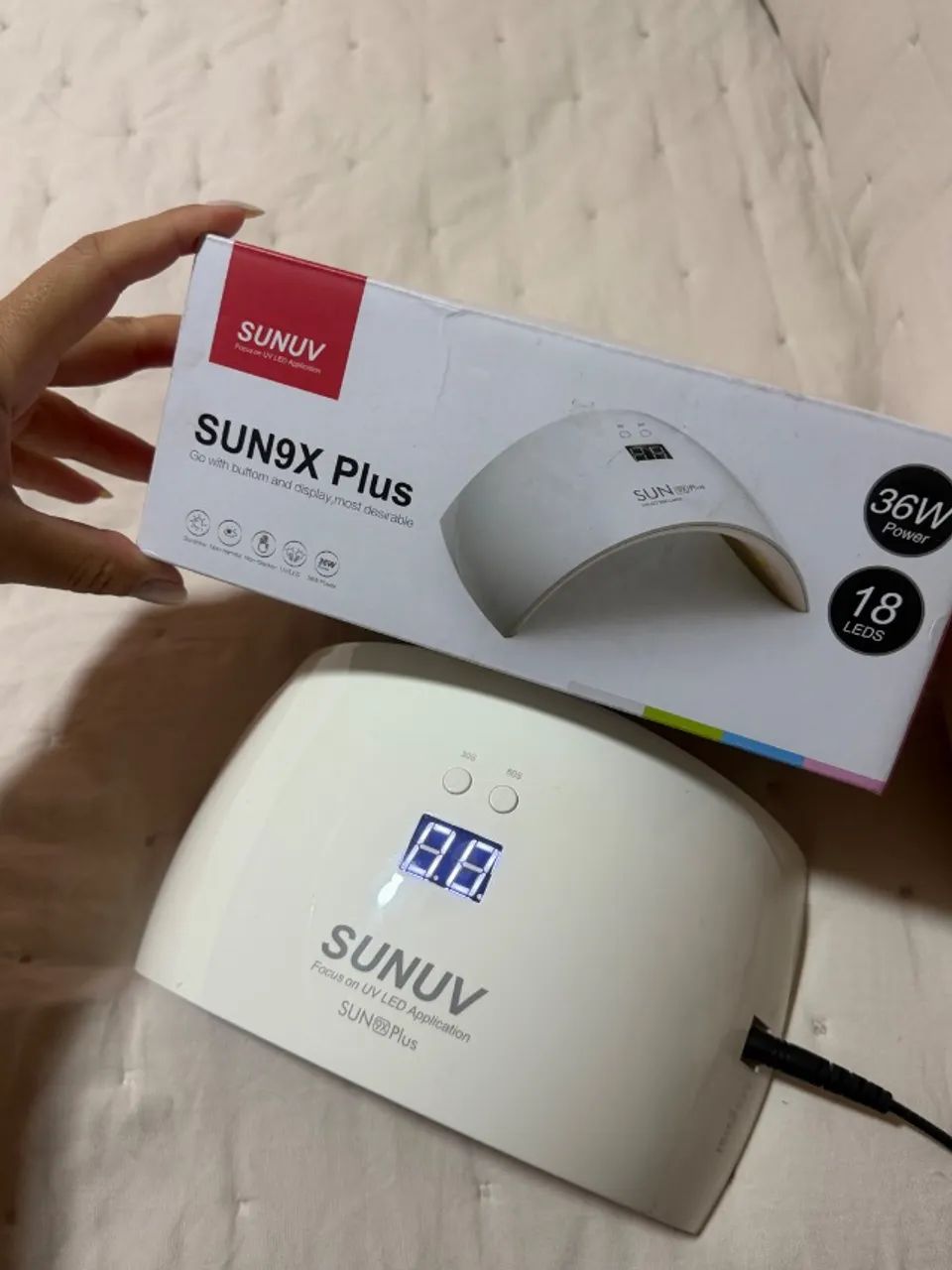 cabine de unha sunuv sun9x plus 36w - Foto 3