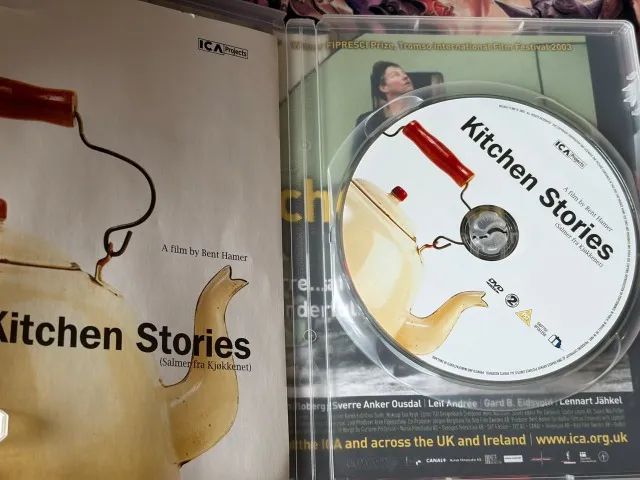 DVD Kitchen Stories importado Regiao 2 - Foto 2