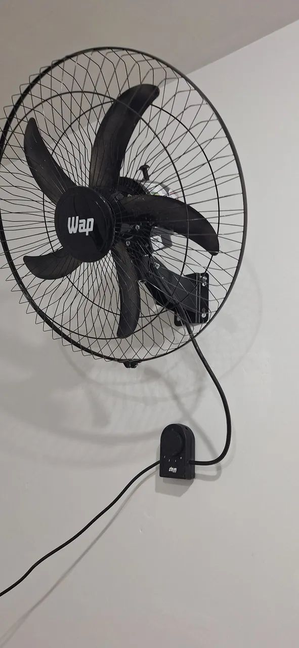 Ventilador WAP de parede 55CM turbo com 5 pás - Foto 2
