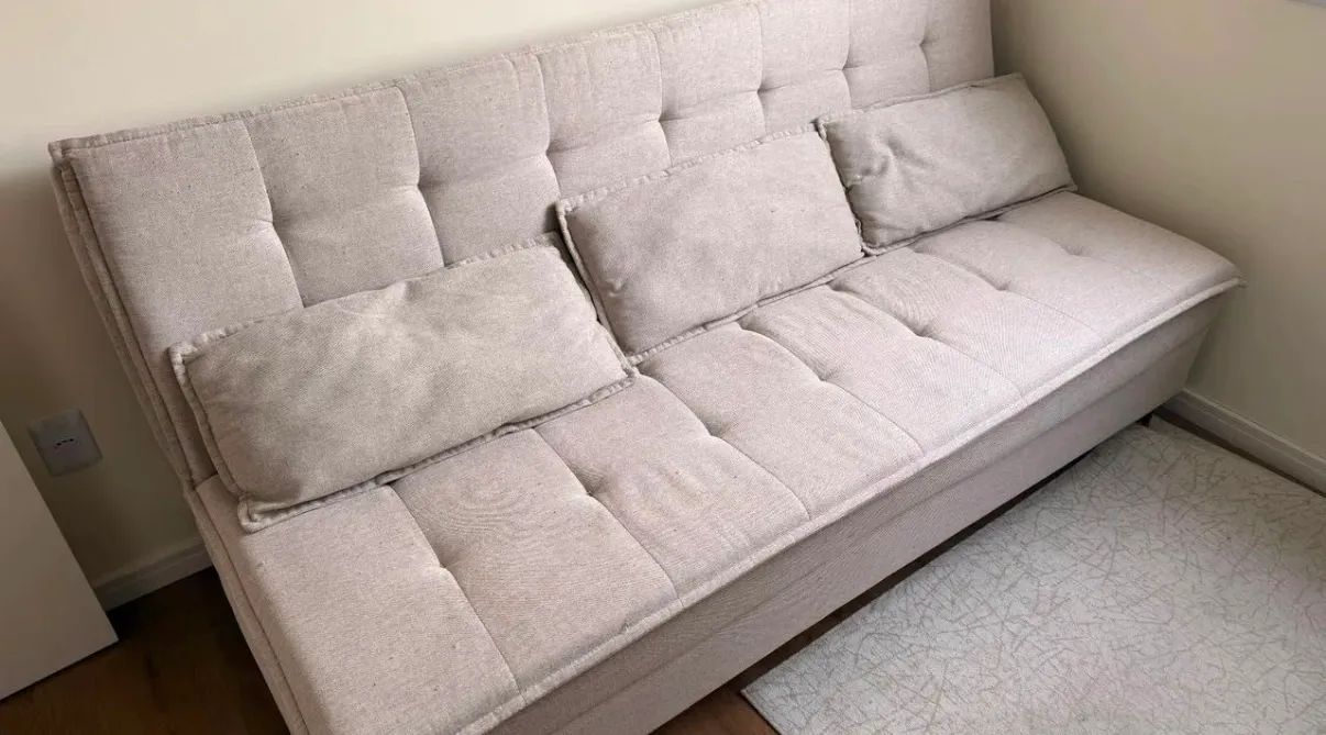Sofá cama linha premium da Ortobom