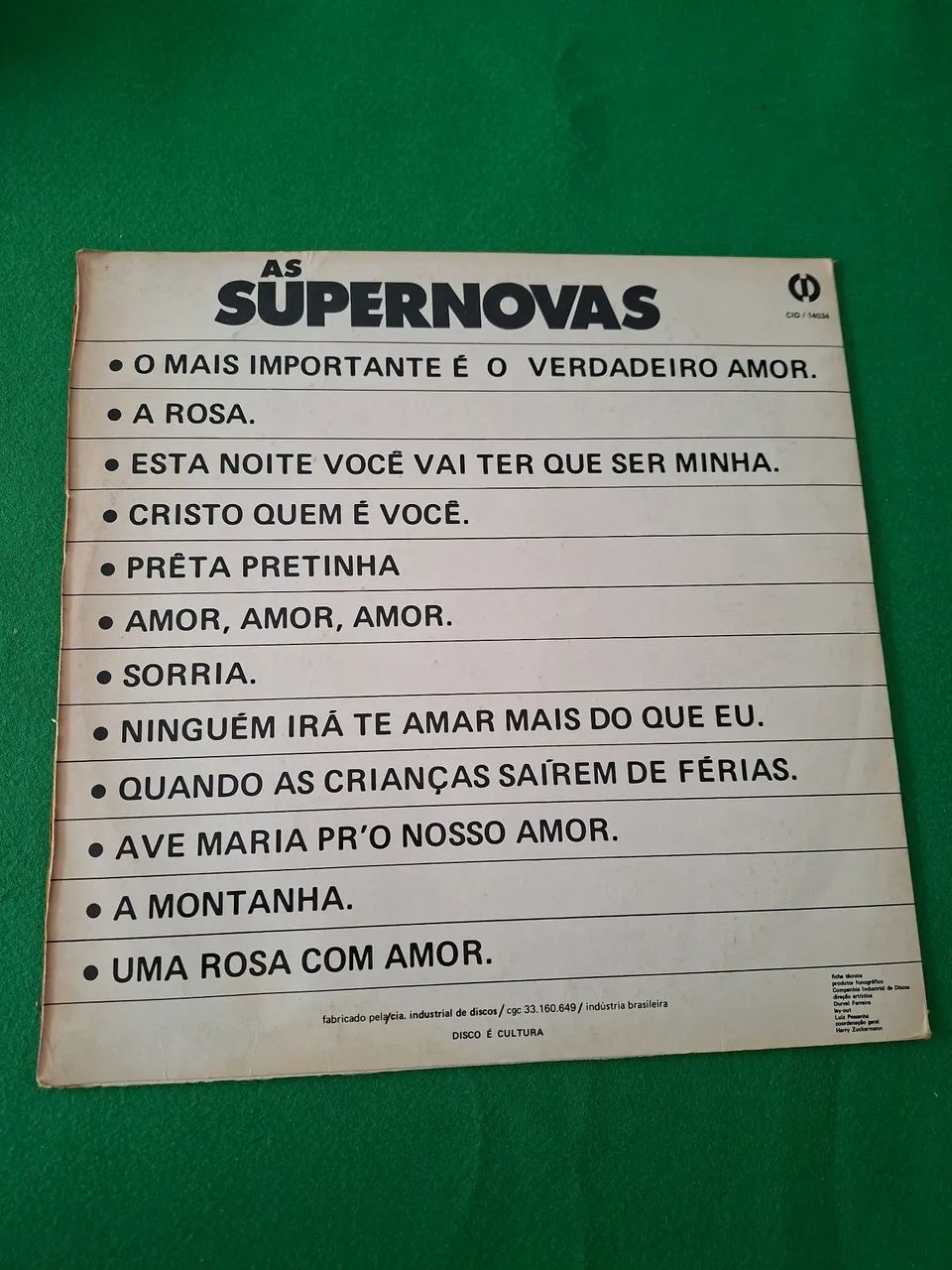 Vinil As Supernovas lp - Foto 2
