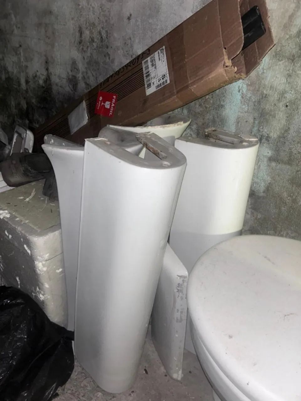 coluna de lavatório 