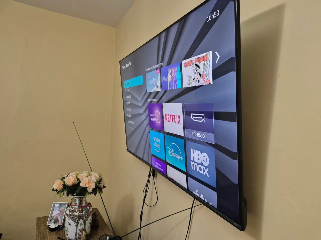 SMART TV PHILCO 58' - EXCELENTE ESTADO - Foto 2