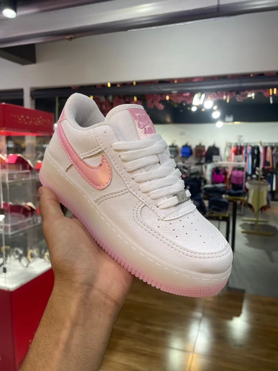 Air Force Branco/Rosa - Foto 2