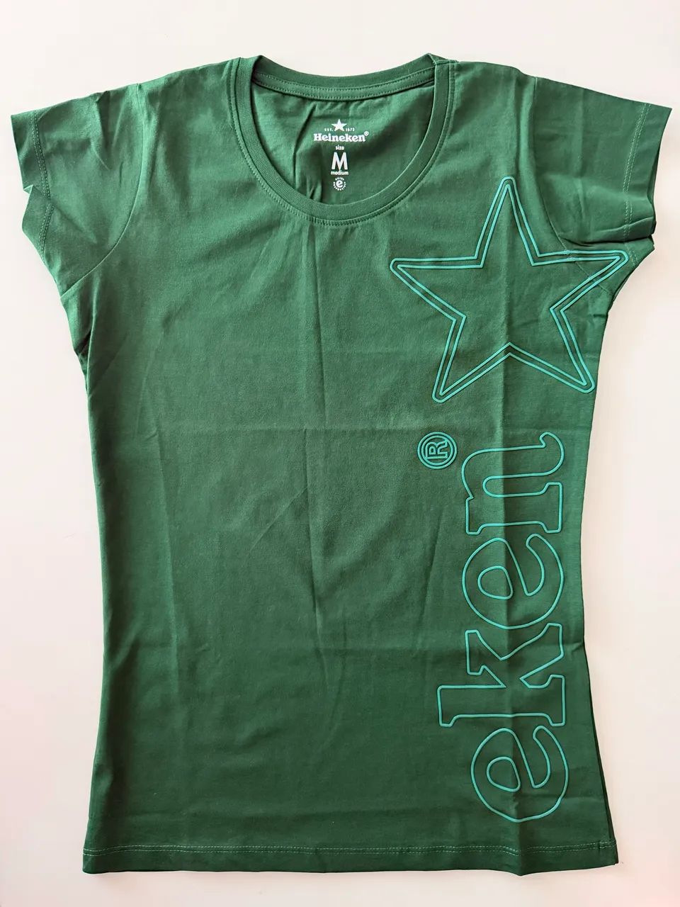 Baby look Heineken - super acinturada 