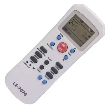 Controle Remoto Para Ar Condicionado Carrier Springer Le7070 - Foto 4