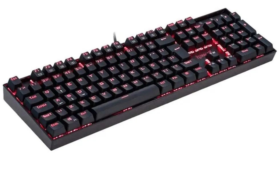 Teclado mecânico Redragon Mitra Switch Marrom - Foto 5