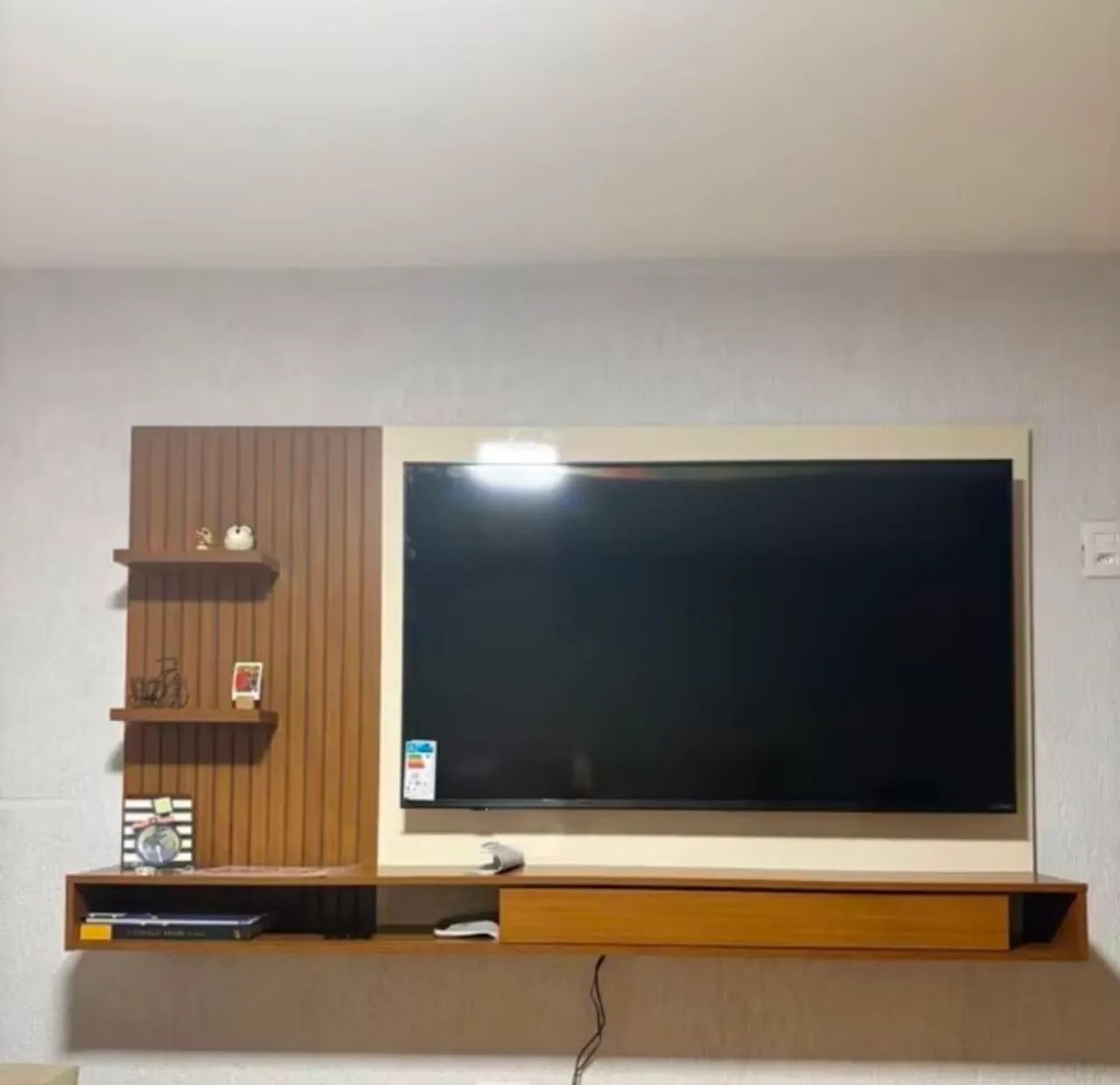 Painel Ripado em Mdf para Tv até 60 polegadas - Foto 2