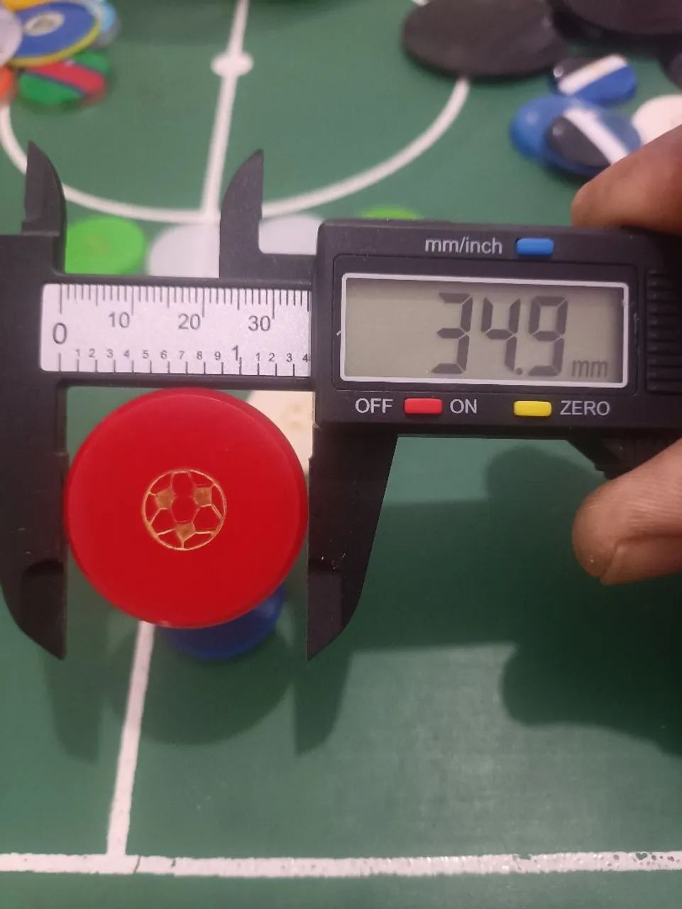 Time Bertisa 1 camada futebol de botão  - Foto 3