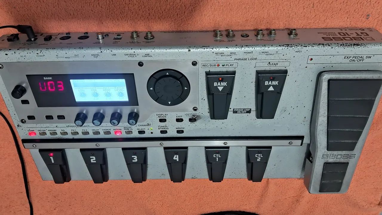 Pedaleira Gt10 Boss - Foto 2