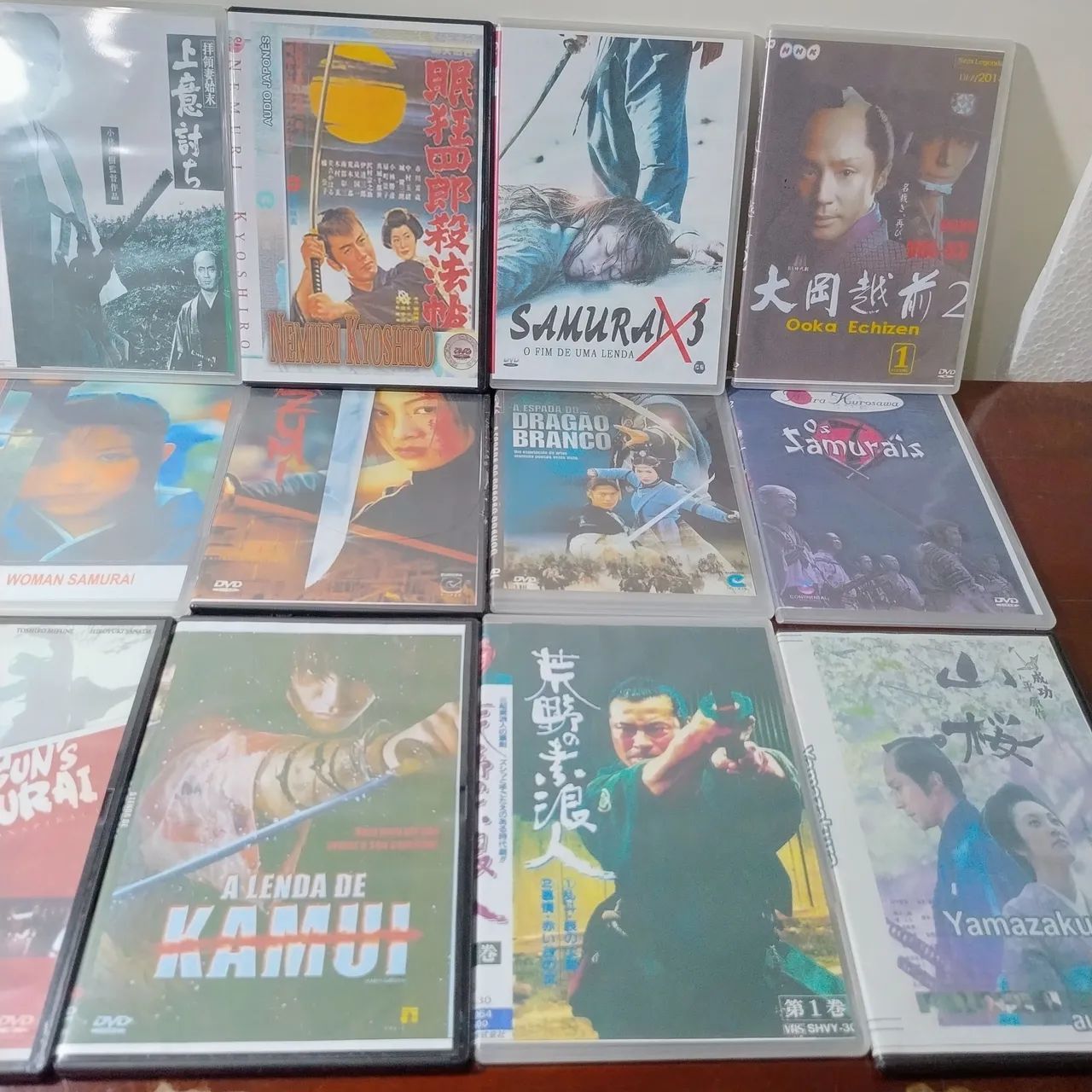Filmes japonês coleção por 1,00 cada - DVD, Blu-Ray e Vídeo
