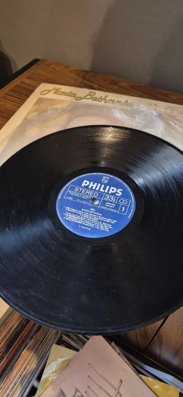 Lp vinil maria bethania mel - Foto 3