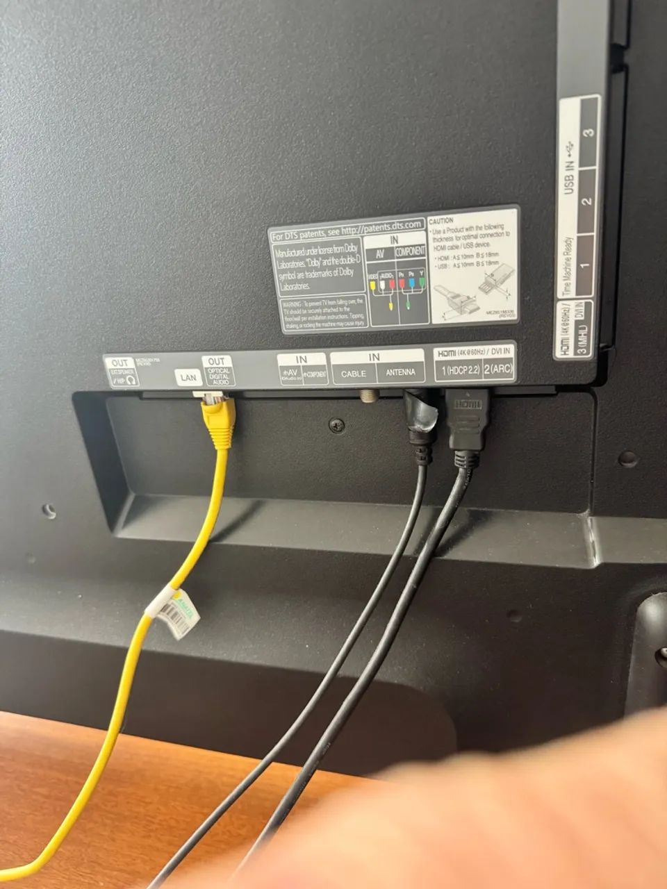 TV LG 55 polegadas funcionando perfeitamente  - Foto 4