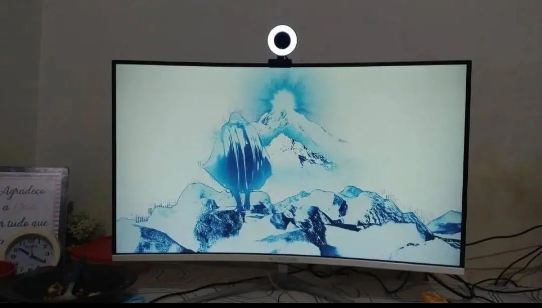 MONITOR CURVO BRANCO 100HTZ 27 POLEGADAS