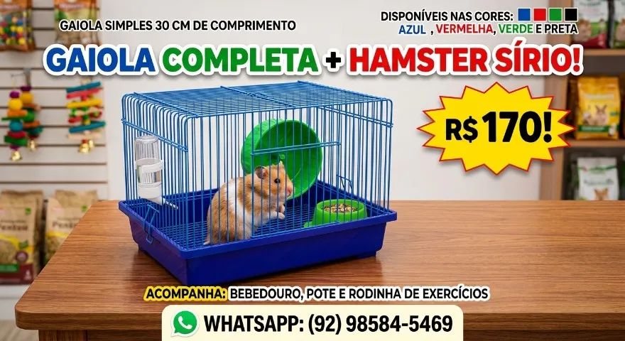Gaiola & Hamster - Foto 2