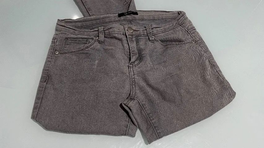 Calça jeans cinza 40 - Foto 3