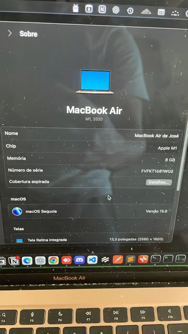 MacBook Air M1 2023 | 256GB | 8GB Memória | Bateria 88% | Impecável  - Foto 5