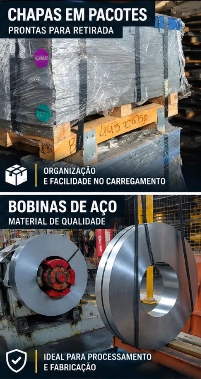 Chapas de aço  - Foto 5