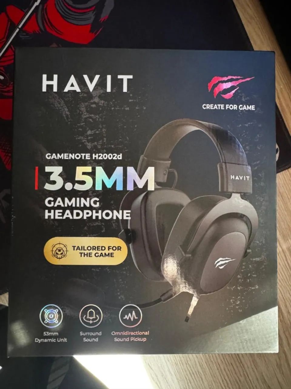 Headset Gamer Havit H2002D