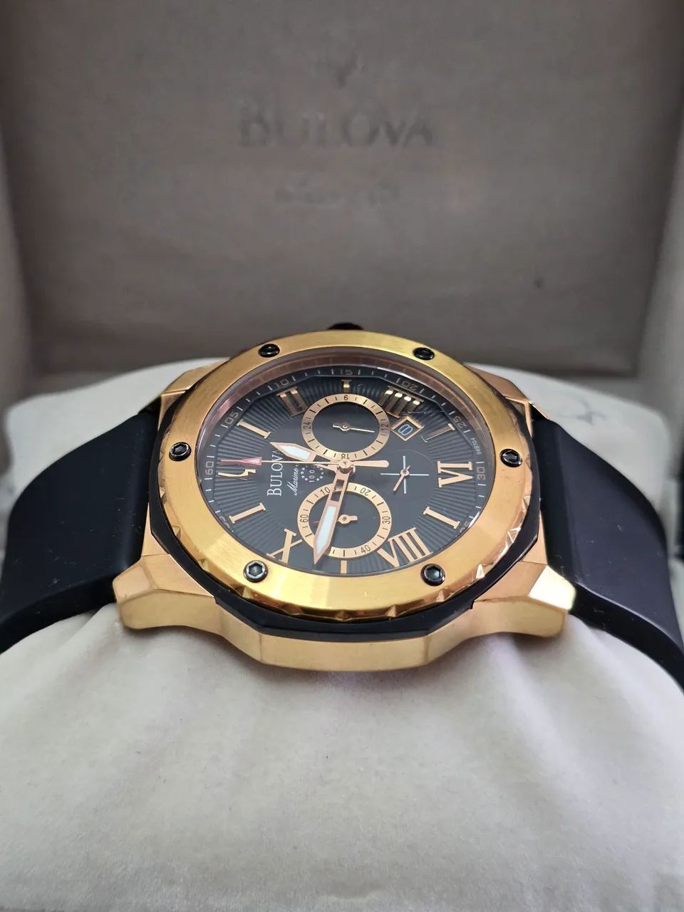 Relógio Bulova Dourado  - Foto 5