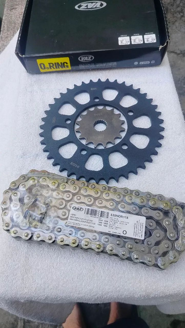 Kit relação Suzuki GSX 750BANDITYZF R1. Entre outros modelos