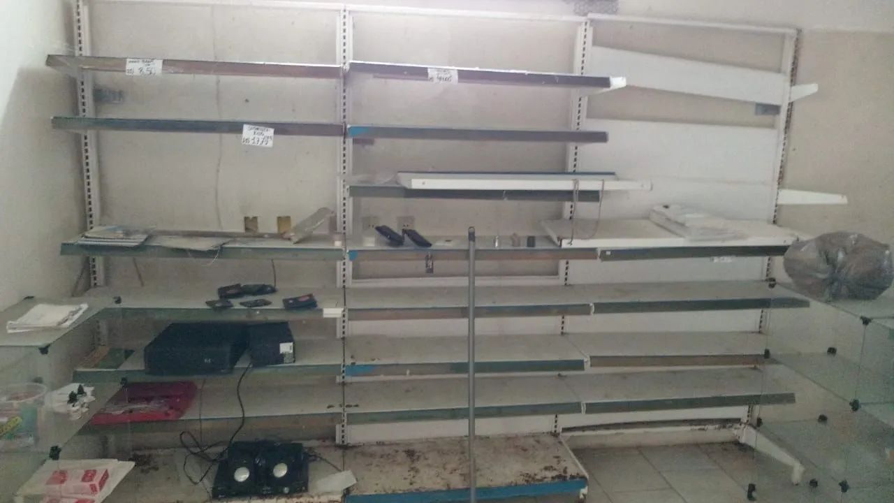 Prateleiras para comércio mercadinho checkout caixa prateleira vidro colmeia  - Foto 5