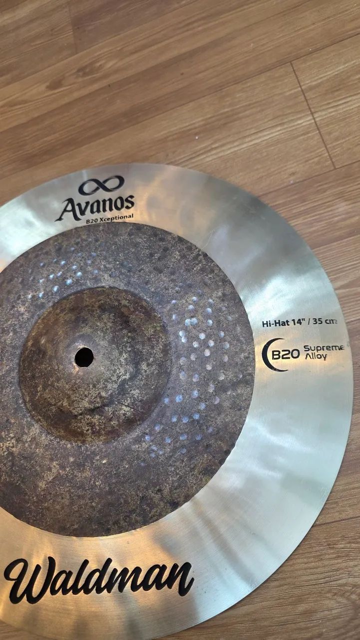 Hi Hat Waldeman AVANOS B20 14" - Foto 2