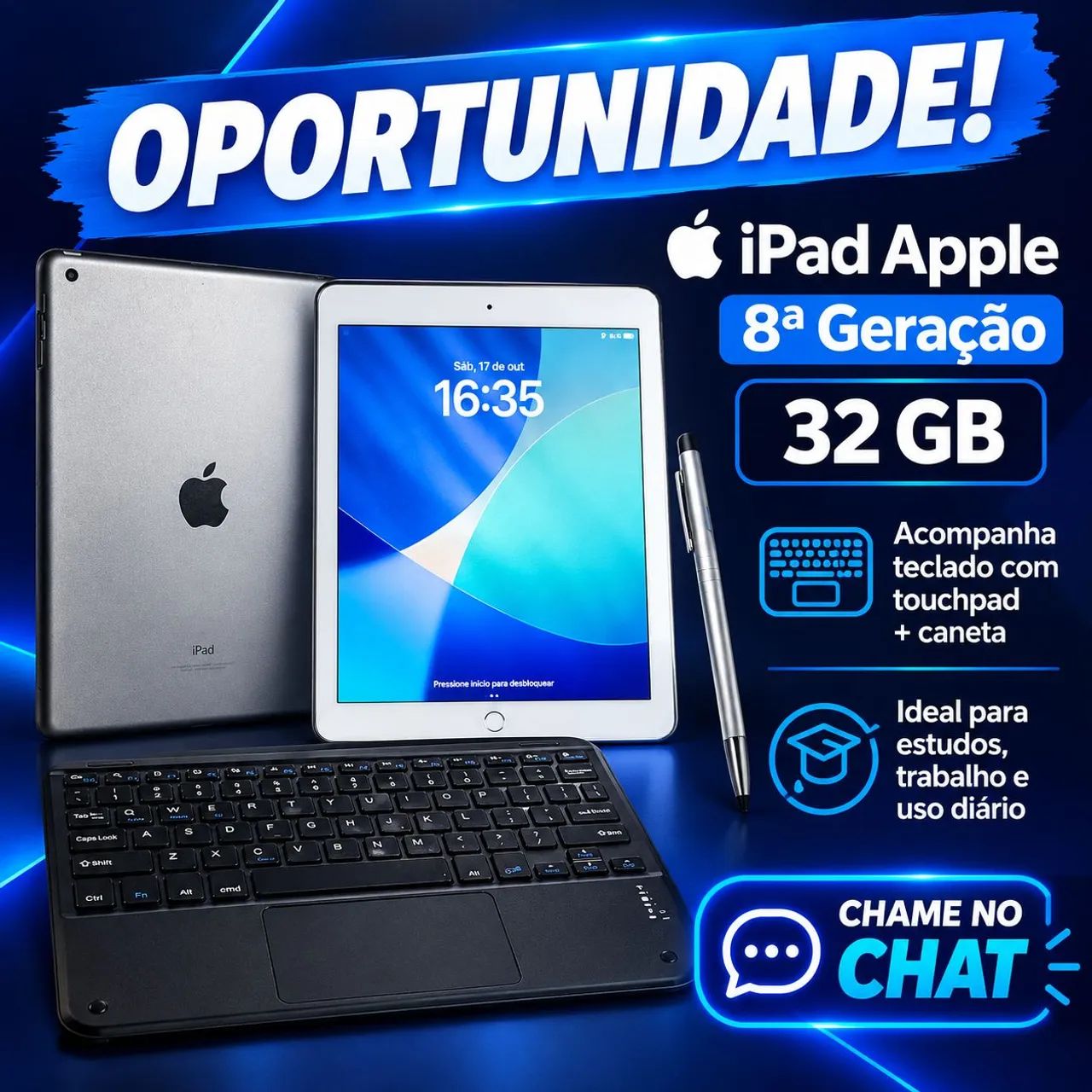 IPAD GERAÇÃO 8 32Gb