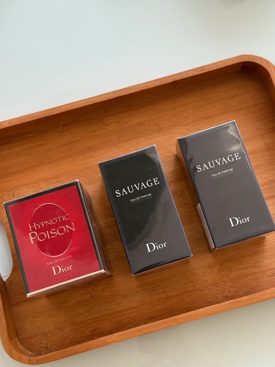 DIOR SAUVAGE EUA DE PARFUM/ DIOR POISON EDT 100ml 