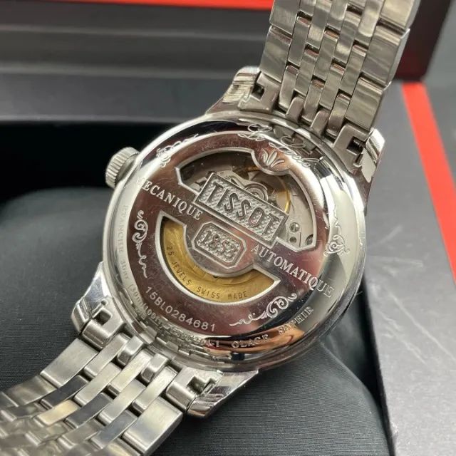 Relógio Tissot Le Locle Automatic 39,3 mm - Ref. T41.1.483.53 - Foto 5