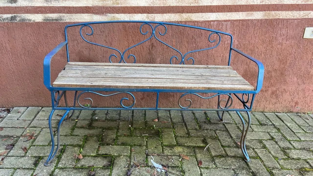 Cadeira e mesa de ferro de Jardim   - Foto 2