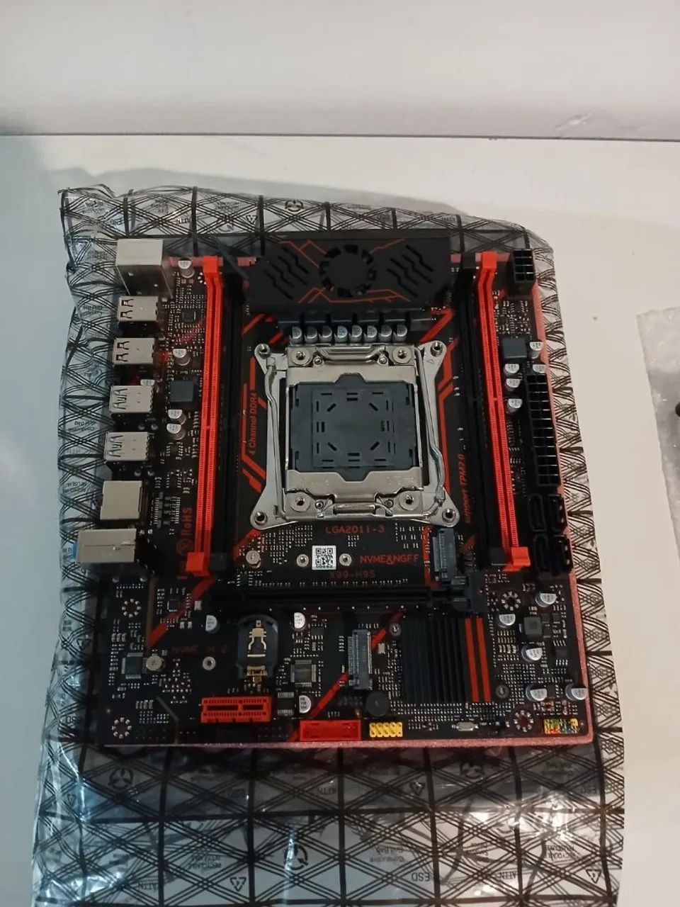 Placa-mãe QIYIDA X99 H9S - LGA 2011-3 DDR4 NOVA - Foto 4