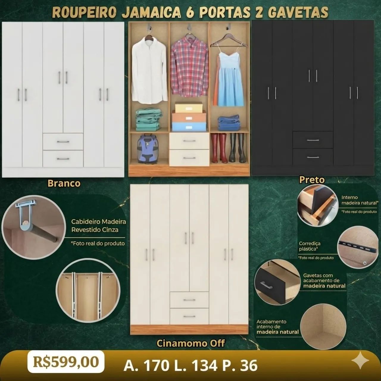 Guarda roupa A Partir  - Foto 3