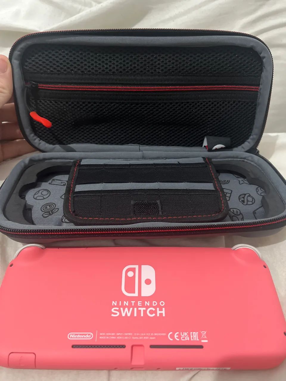 Nintendo switch lite + Case Super Mario - Foto 3
