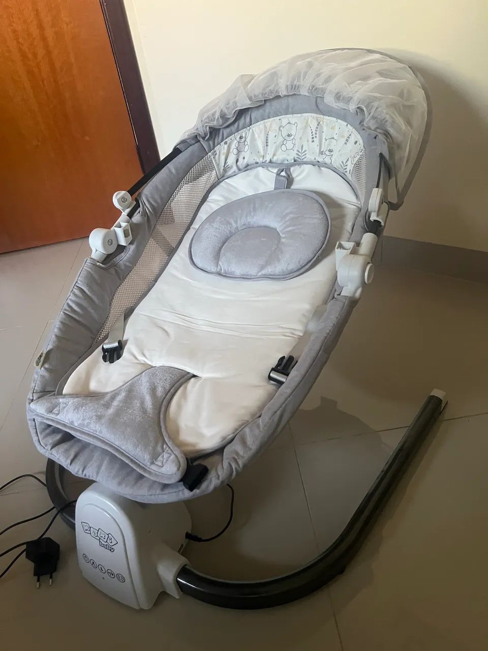 Cadeira Balanço Elétrica Bebê Descanso Automático Musical