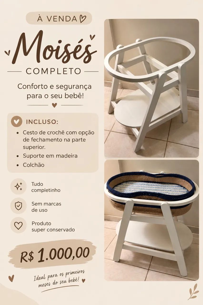 Moisés para bebê 