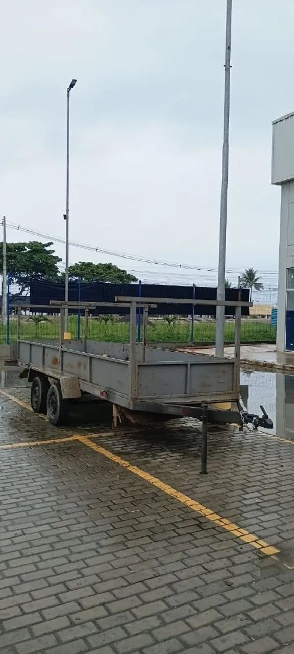 Carreta rebook 5x1.40 2 eixo documentada - Foto 3