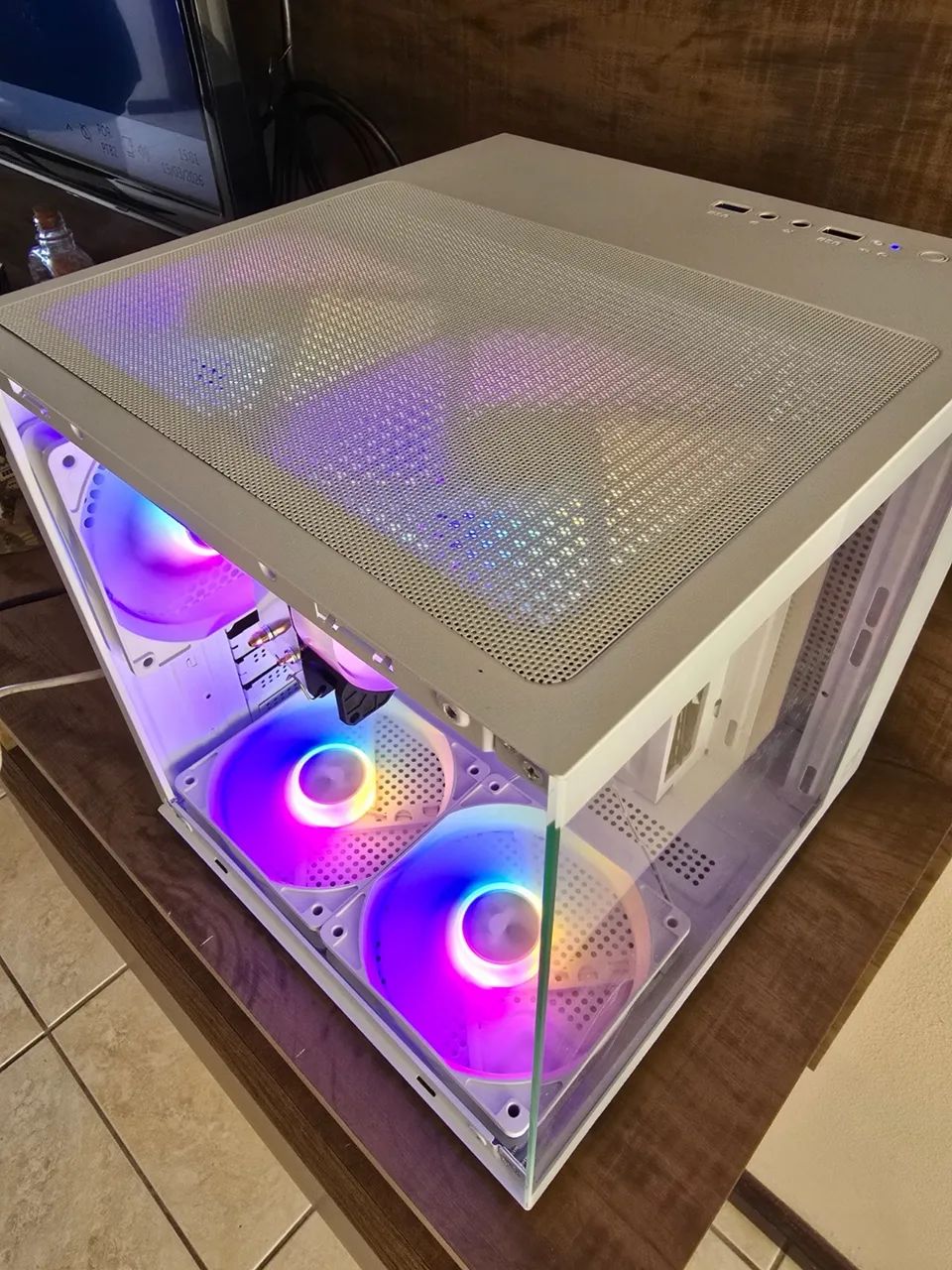 Computador Branco I5 16GB SSD 240GB Fonte 500W Gabinete 5 Fans Raibown - Foto 3