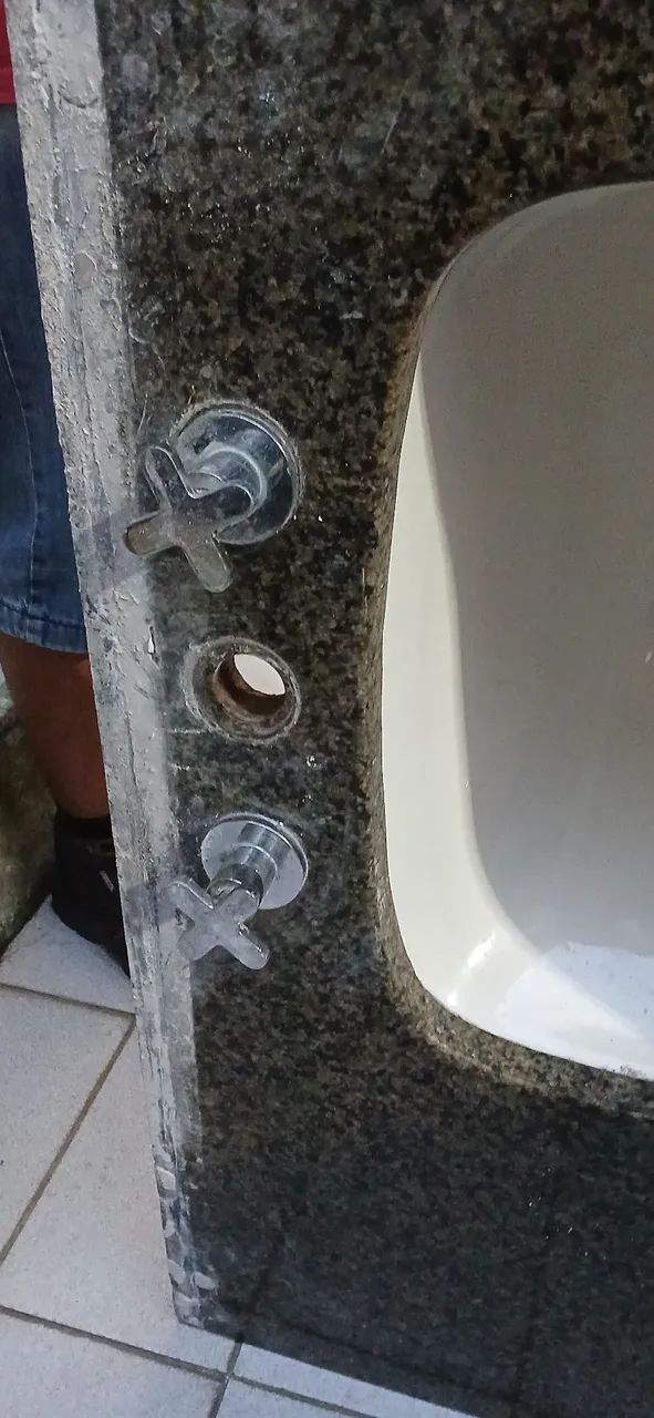 Pia de graniso para banheiro - Foto 5