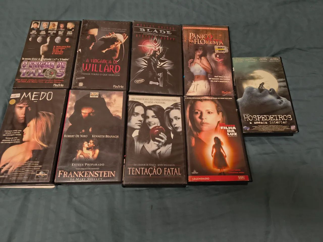 Coleção VHS Raridades Terror