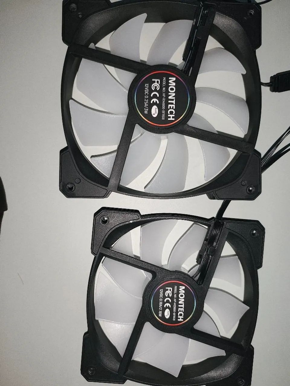 Ventoinhas e Controladora Argb da Montech - Foto 3