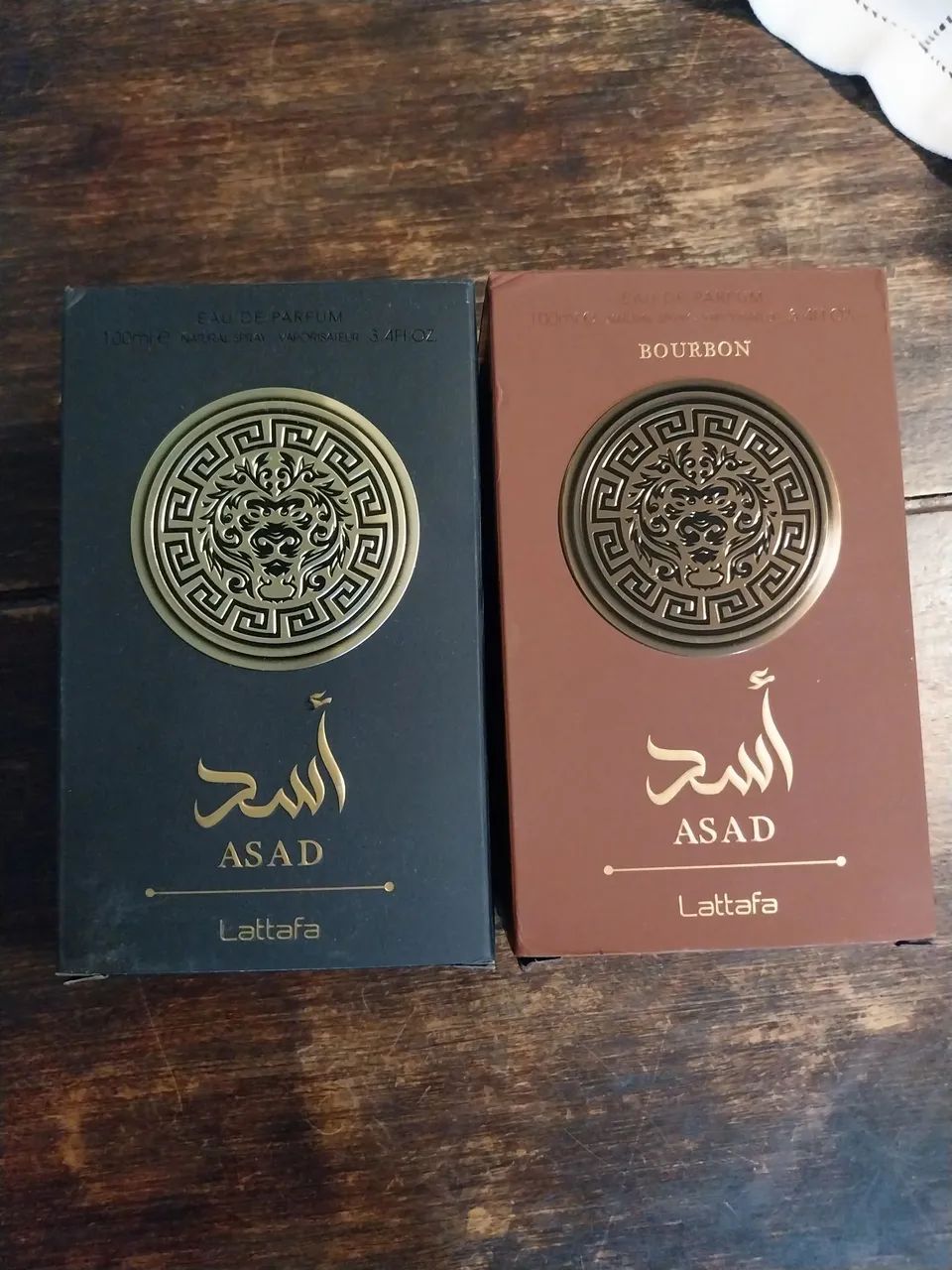 Caixas de perfumes Perfume Árabe Assad Lattafa