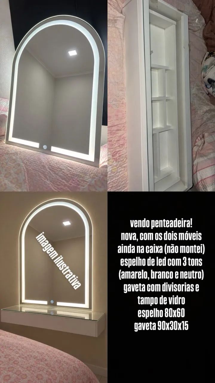 PENTEADEIRA NOVA,NUNCA USADA