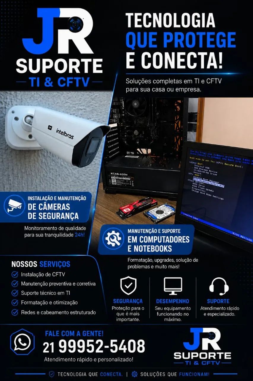 Jr Suporte TI & CFTV 