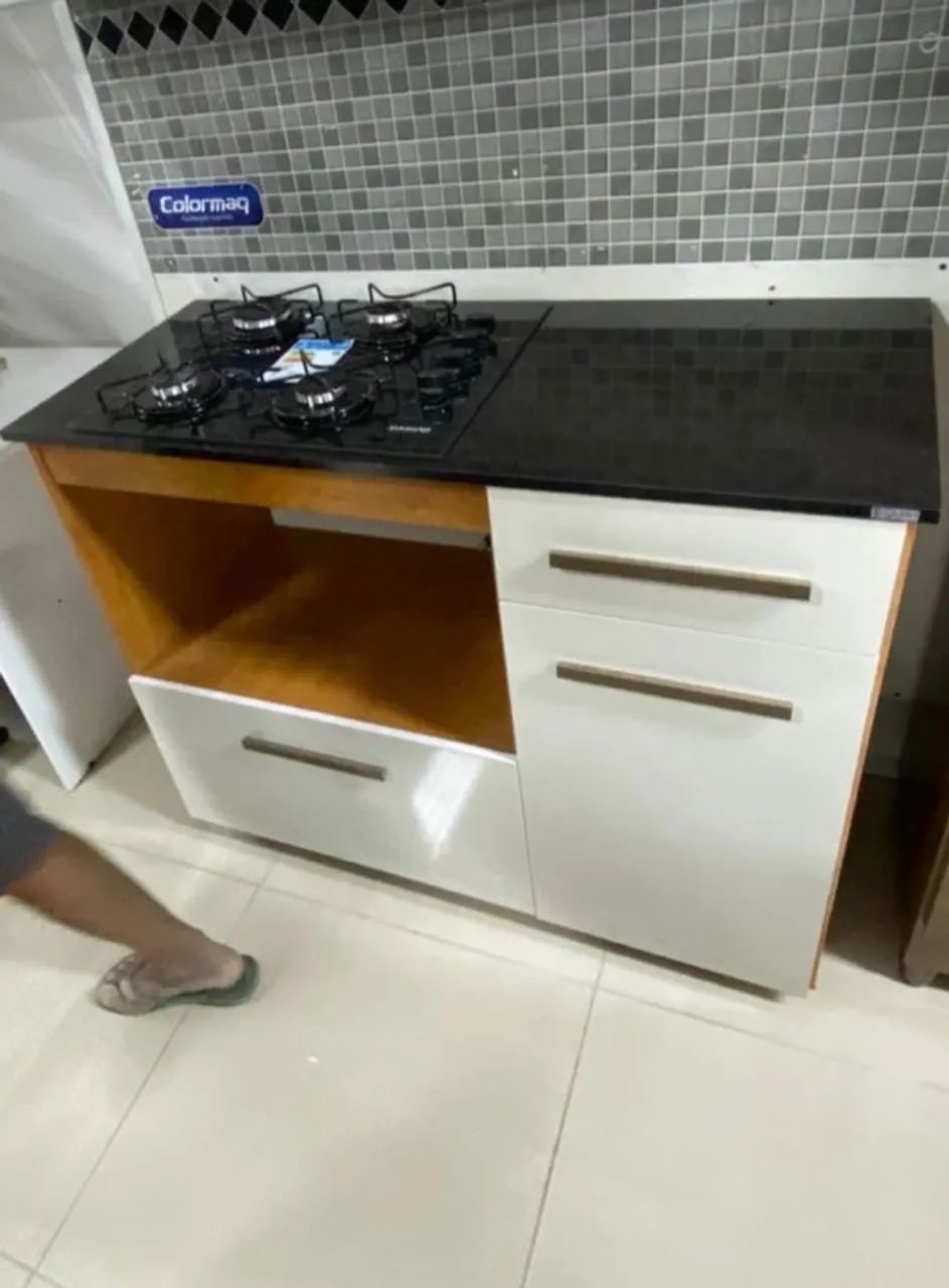 Bancada para cooktop