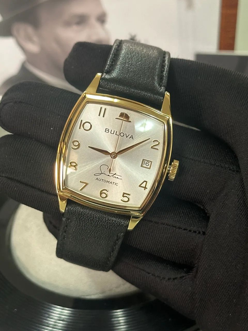 Relógio Bulova Sinatra 97b197 automático novo  - Foto 3