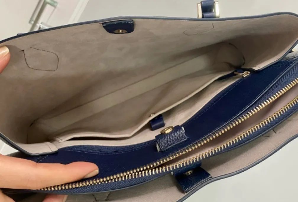 Bolsa Kate Sape Azul  grande - Foto 5