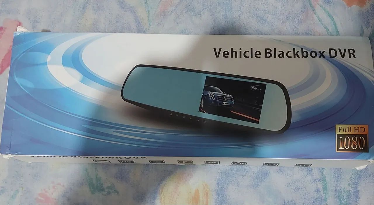 Camera Veicular Retrovisor  tela nova na caixa original  - Foto 2