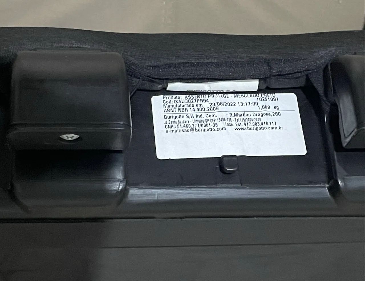 Assento para carro Burigotto de elevação - Foto 4